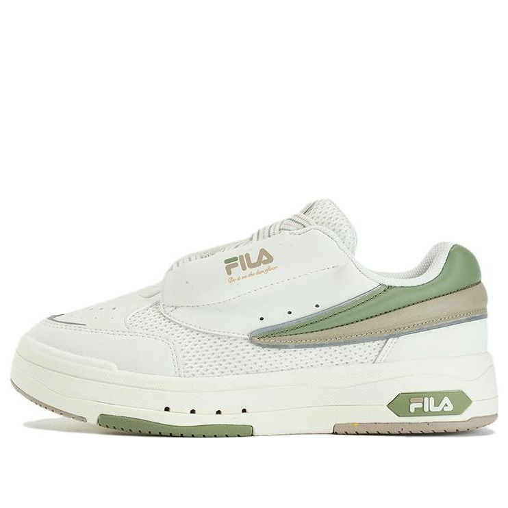(WMNS) FILA MIX Casual Shoes 'White Beige Green' F12W334201FWW