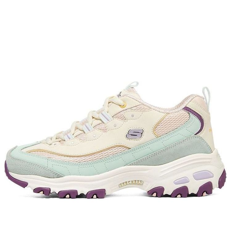 (WMNS) Skechers D'Lites 1.0 'Blue Yellow Pink' 896062-NTMT