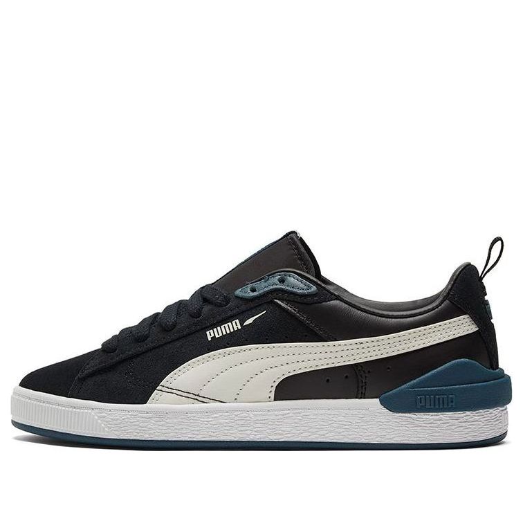 PUMA Unisex Suede Bloc Sneakers Black 384187-01