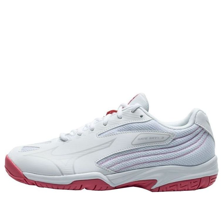 Mizuno Gate Sky Plus 3 Wide 'White High-Vis Pink' 71GA234022