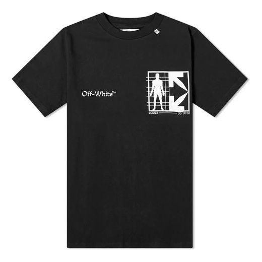 Off-White SS20 Half Arrow Man Short Sleeve OMAA027S201850101001