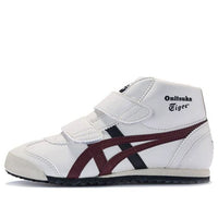 Onitsuka Tiger Mexico Mid Running Shoes Runner K Creamy/Brown/Red 1184A002-250