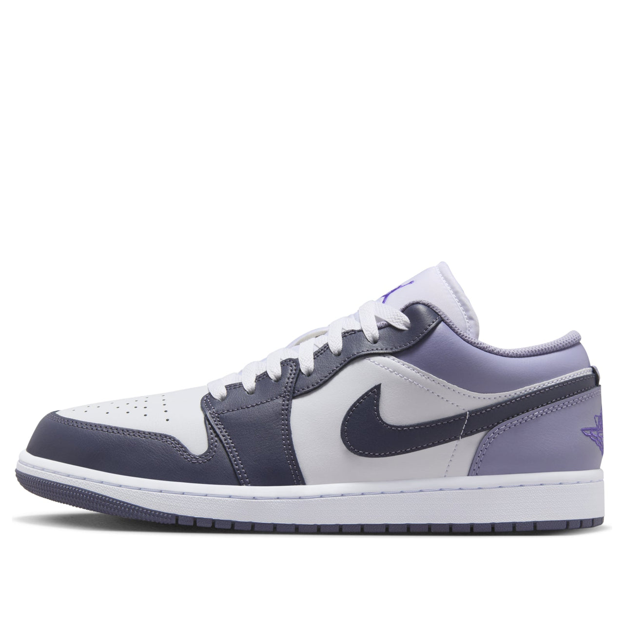 Air Jordan 1 Low 'White Purple' 553558-145