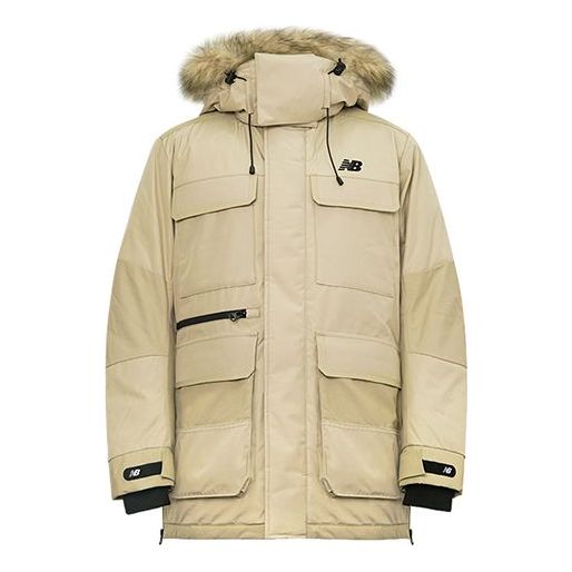 New Balance Lifestyle Cargo Parka Jacket 'Beige' NP943051-BEI