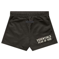 (PS) Fear of God Essentials FW22 Nylon Running Shorts 'Off Black' FOG-FW22-625