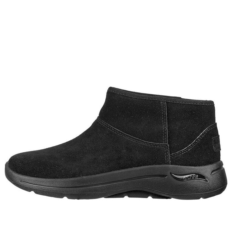 (WMNS) Skechers Go Walk Arch Fit 'Black' 144404-BBK