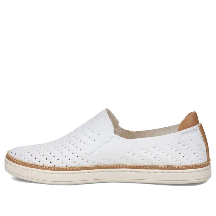 (WMNS) UGG Sammy Chevron Sneaker 'White' 1102560-WHT