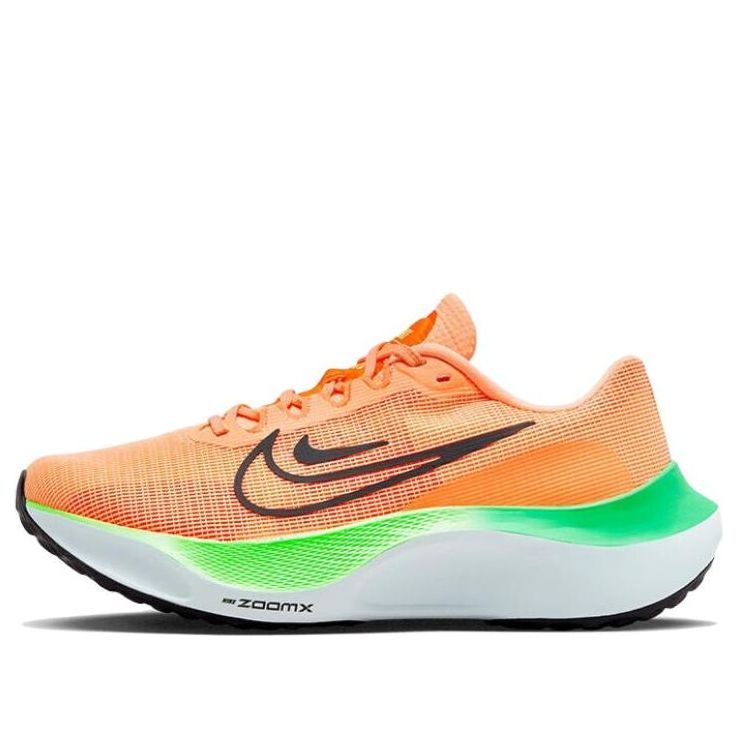 (WMNS) Nike Zoom Fly 5 'Total Orange Ghost Green' DM8974-800