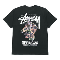 Stussy Unisex SS20 Bouquet Printing Black 1904565-BLK