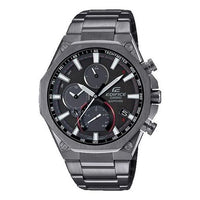 Men's CASIO Edifice Bluetooth Solar Energy Watch Solar Powered Mens Gray Analog EQB-1100DC-1A