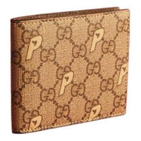 Gucci x Palace GG-P Supreme Bi-Fold Wallet 'Beige' 723149-FAAZJ-9794
