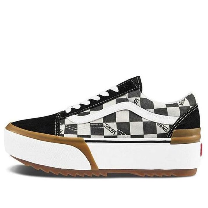 (WMNS) Vans Old Skool Stacked 'Checkerboard' VN0A4U15VLV