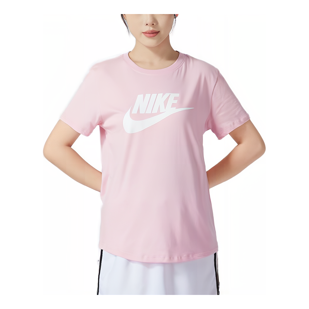 (WMNS) Nike Sportswear Essentials Logo T-Shirts 'Pink' DX7907-691