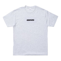 UNDEFEATED LOGO S/S TEE Logo Printing Short Sleeve Unisex Gray 80098-GRAY