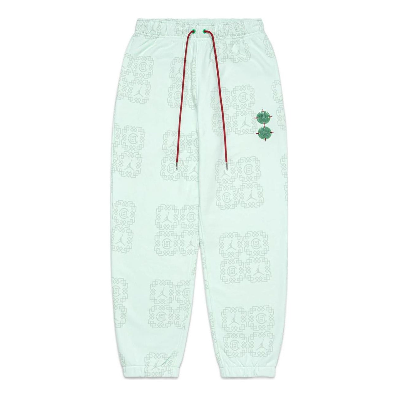 Air Jordan x Clot Jade Fleece Sweatpants 'Barely Green' DO0009-394