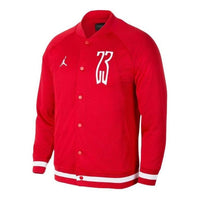 Air Jordan 14 Retro Last Shot Mesh Bomber Jacket 'Red White' AQ0617-687