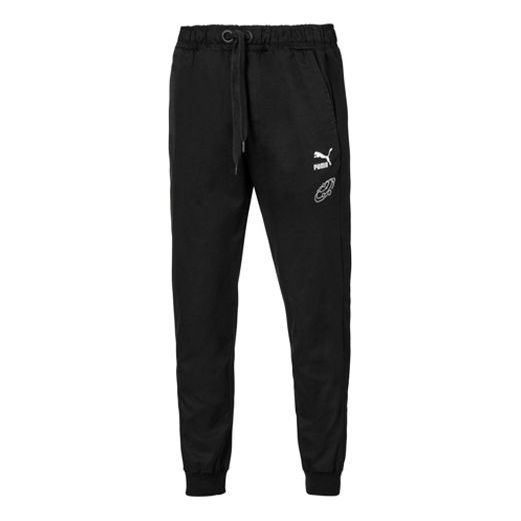 PUMA x Tyakasha Track Pants 'Black White' 595560-01