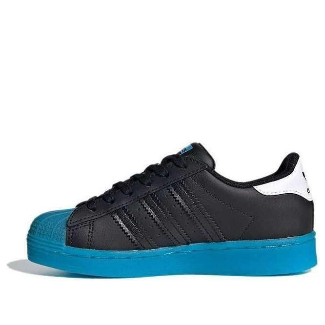 (PS) adidas originals Superstar 'Black Blue White' FW3998
