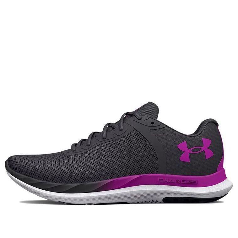 (WMNS) Under Armour Charged Breeze 'Jet Grey Strobe' 3025130-109