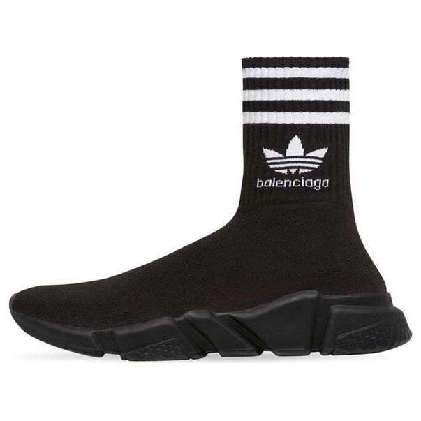 (WMNS) Balenciaga x adidas originals Speed 1.0 Sneakers 'Black' 717589WBDV11009