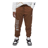 (GS) Air Jordan MJ Essentials Member Sweatpants 'Light British Tan' 95C723-X4A