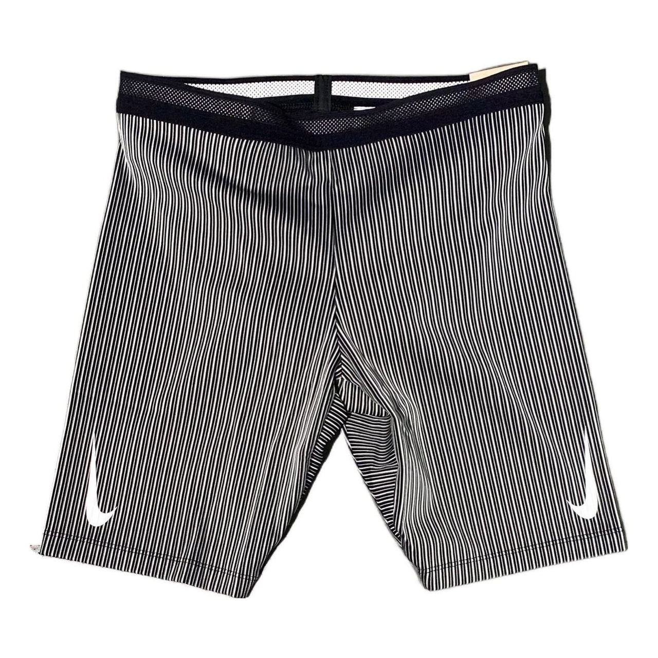 Men's Nike Stripe Logo Straight Sports Shorts Black DA1429-011
