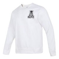 Nike As M Nsw Hbr-C Bb Crew Logo Tee 'White Pineapple' DQ4073-100