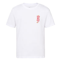 Nike Dri-FIT Kyrie Kyrie Irving Printing Round Neck Sports Short Sleeve 'White' DJ1567-100