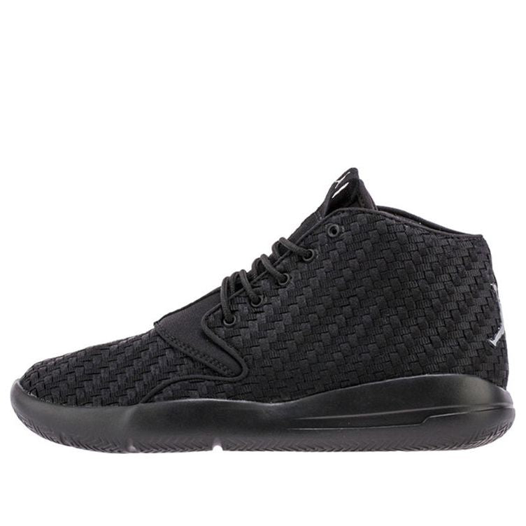 (GS) Air Jordan Eclipse Chukka Woven 'Black Grey' 881461-003