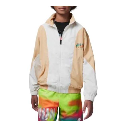 (GS) Air Jordan Sportswear Jacket 'Beige' FB1621-305