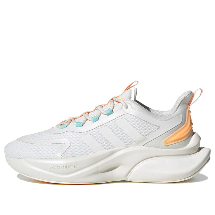(WMNS) adidas Alphabounce 'White Yellow' IF6033