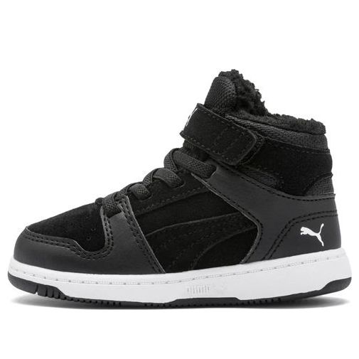 (TD) PUMA Rebound Layup Fur SD V Inf Casual Shoes Black 370499-01