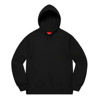 Supreme Laser Cut S Logo Hooded Sweatshirt 'Black' SUP-SS21-419