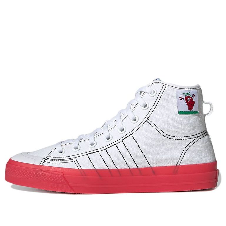 adidas Nizza Hi Rf 'White Red' GX2708