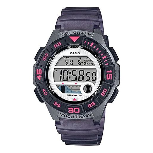 CASIO Multi-Color Small Sports Purple Gray LWS-1100H-8AV PurpleGray Digital LWS-1100H-8AV2021