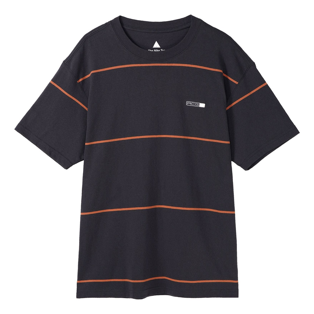 Nike SS22 ACG Stripe Round Neck Pullover Short Sleeve Gray DQ4957-070
