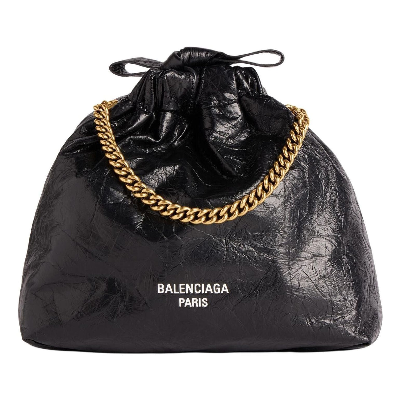 (WMNS) Balenciaga Crush Xs Tote Bag 'Black' 7817962AAZS1000