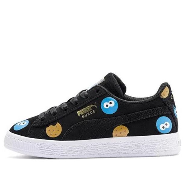 (PS) PUMA Sesame Street 50 Suede Badge Ps 370342-01