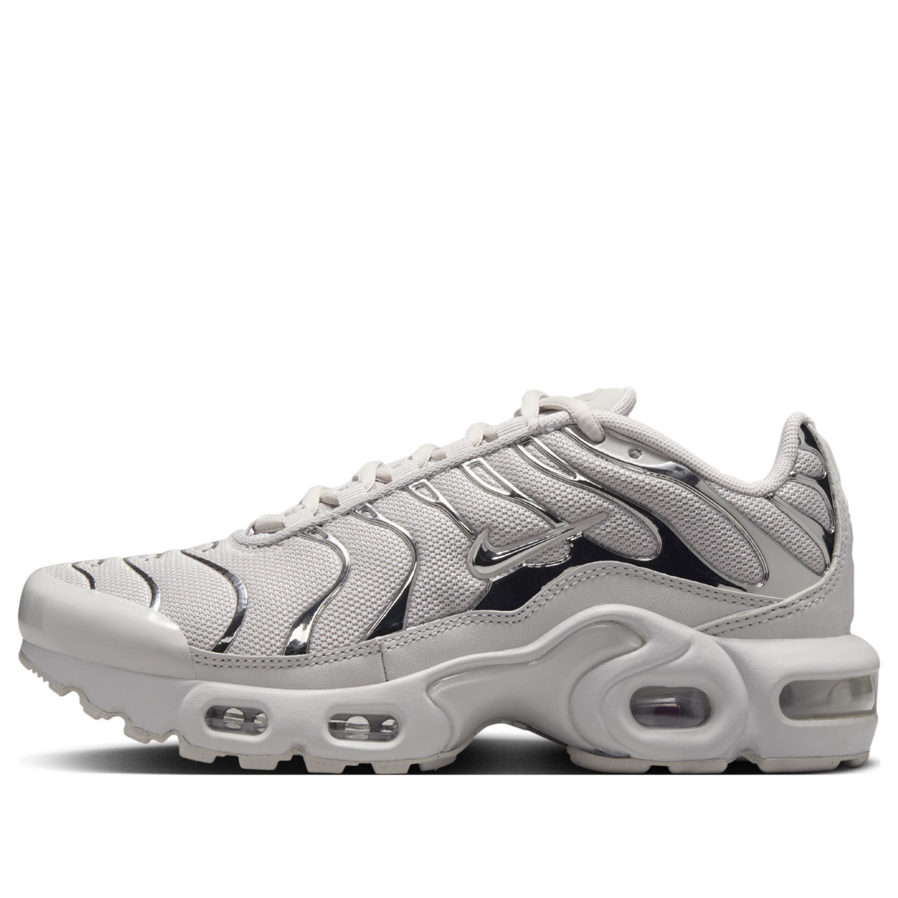 (GS) Nike Air Max Plus 'Light Iron Ore Gym Red Smoke Grey Metallic Silver' FZ0977-001