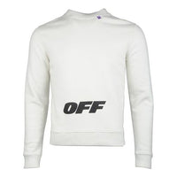 Off-White logo Printing Pullover Round Neck Version White OMBA025E18192003-210