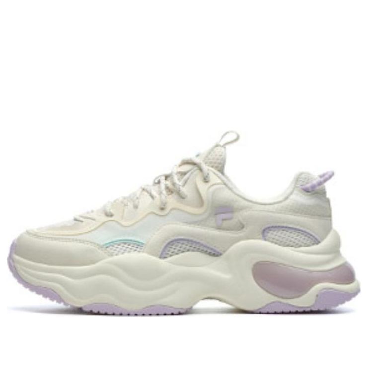 (WMNS) FILA FUSION Bubble 'White Purple' T12W227310LAW