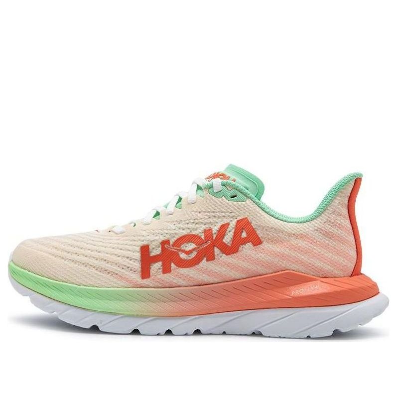(WMNS) HOKA ONE ONE Mach 5 'Orange Mint Green' 1127894-SPPR