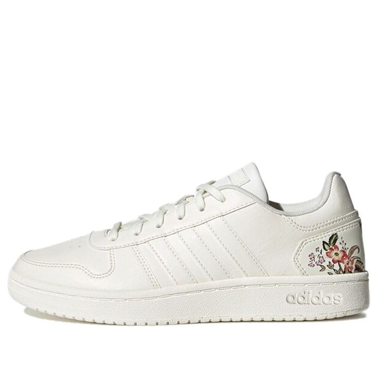 (WMNS) adidas Hoops 2.0 'White Floral' EF0122