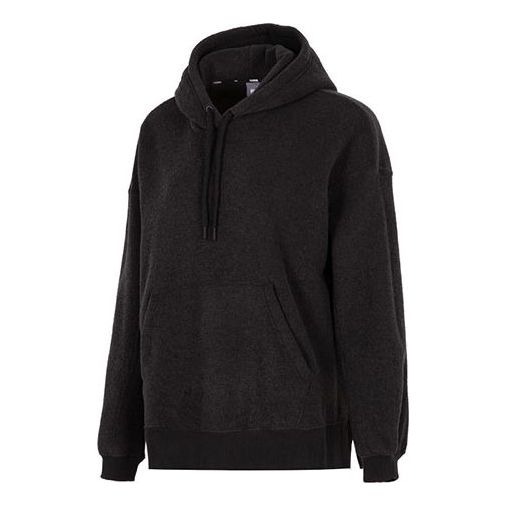 (WMNS) PUMA Winterized Hoodie 'Black' 672132-01