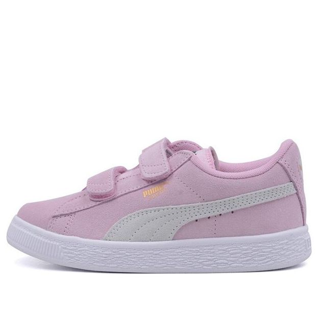 (PS) PUMA Suede 2 Straps Skate Shoes Pink 359595-23