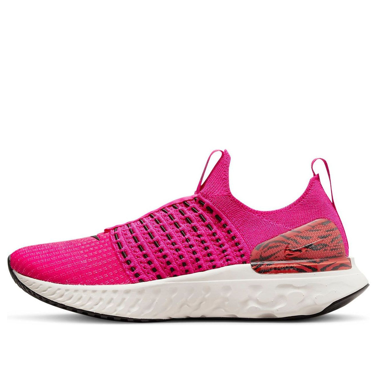 (WMNS) Nike React Phantom Run Flyknit 2 'Pink Prime Zebra' DQ7649-600