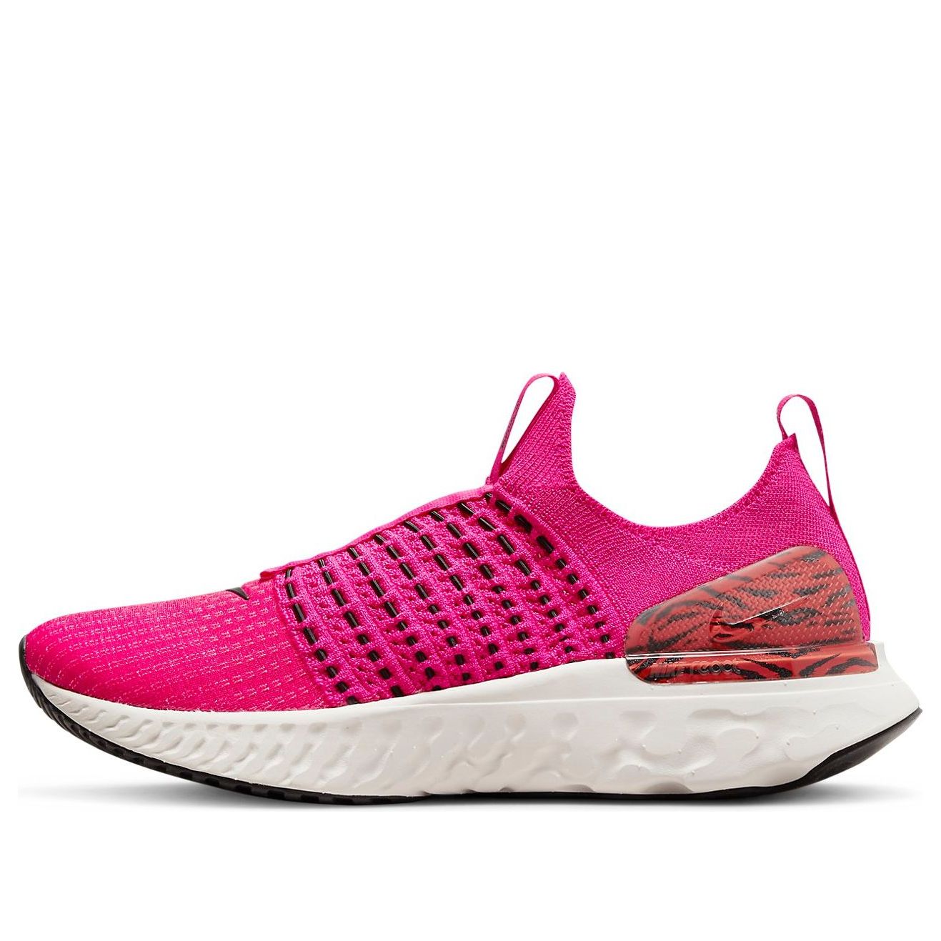 (WMNS) Nike React Phantom Run Flyknit 2 'Pink Prime Zebra' DQ7649-600