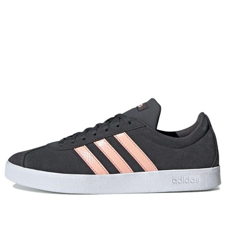 (WMNS) adidas VL Court 2.0 'Grey Glow Pink' EE6786