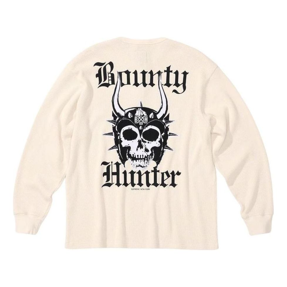 Supreme x BOUNTY HUNTER FW23 Week6 Thermal Henley Sweater 'Beige' SUP-FW23-113