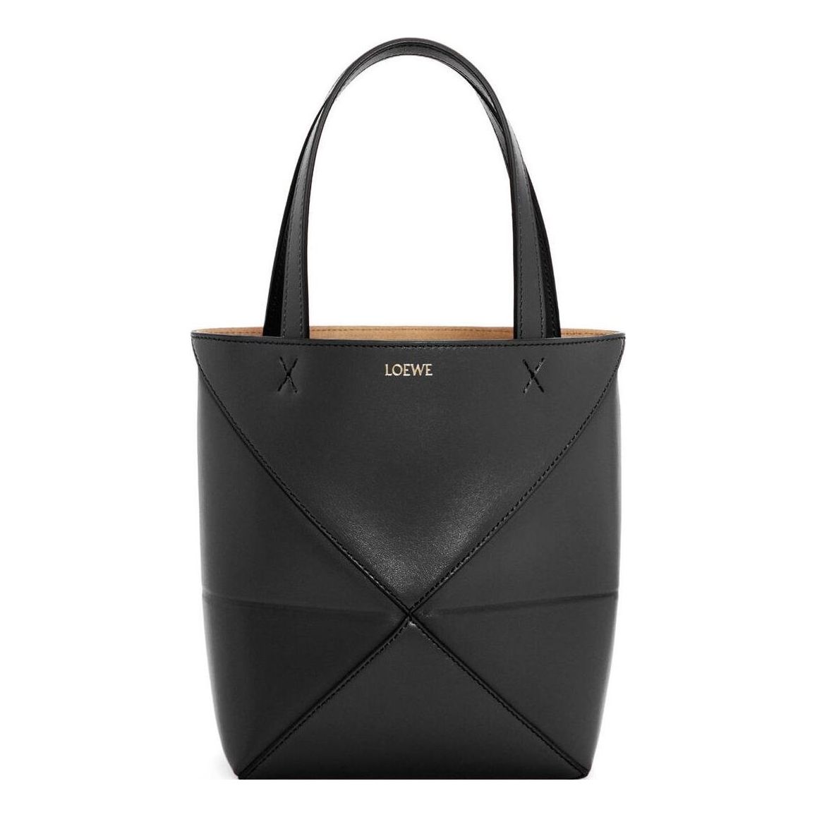(WMNS) Loewe Mini Puzzle Fold Tote 'Black' A657V25X01-1100
